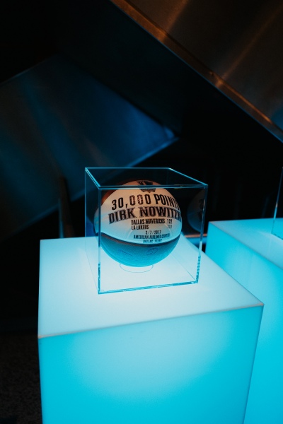 Vom 03.01.–08.01.2022 in Dallas für das Jersey Retirement von Dirk Nowitzki bei den Dallas Mavericks.
